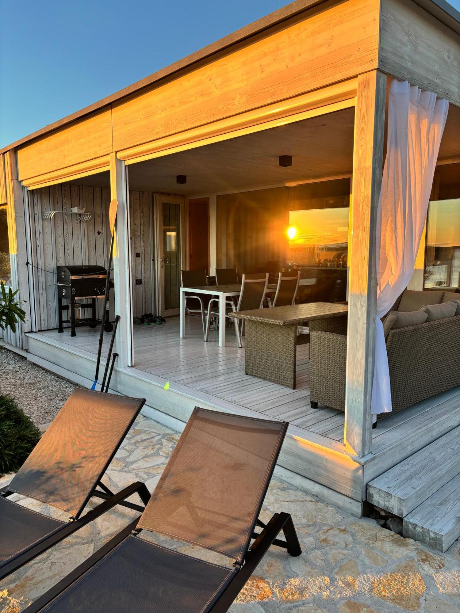 Buqez Vila Hajda 16 - Second Row Direct On The Beach Drage Exterior photo